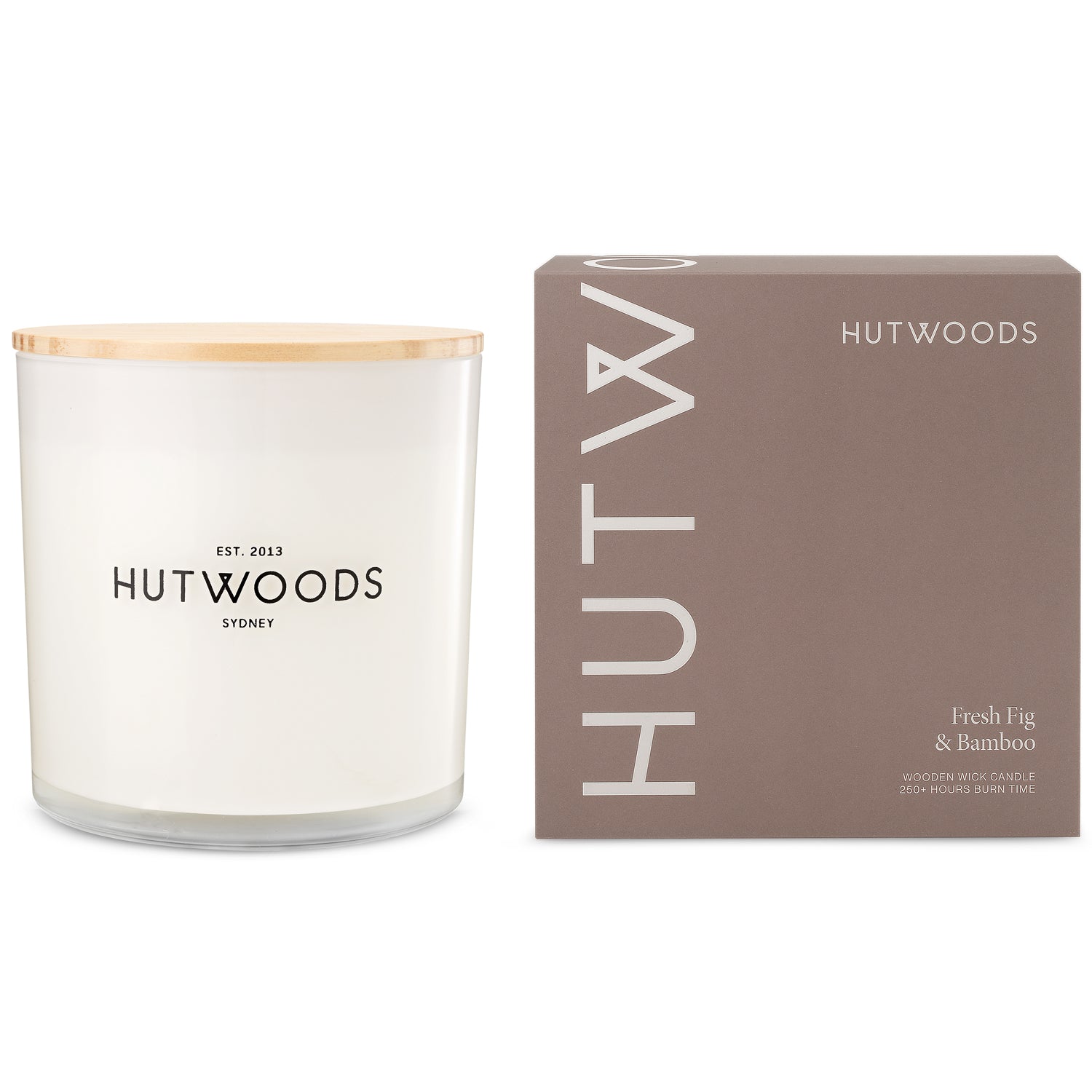 Fresh Fig & Bamboo Candle | Extra Large | 250+ Hours Burn Time