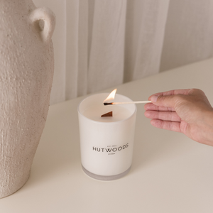 Leather & Oud Candle | Large | 100+ Hours Burn Time